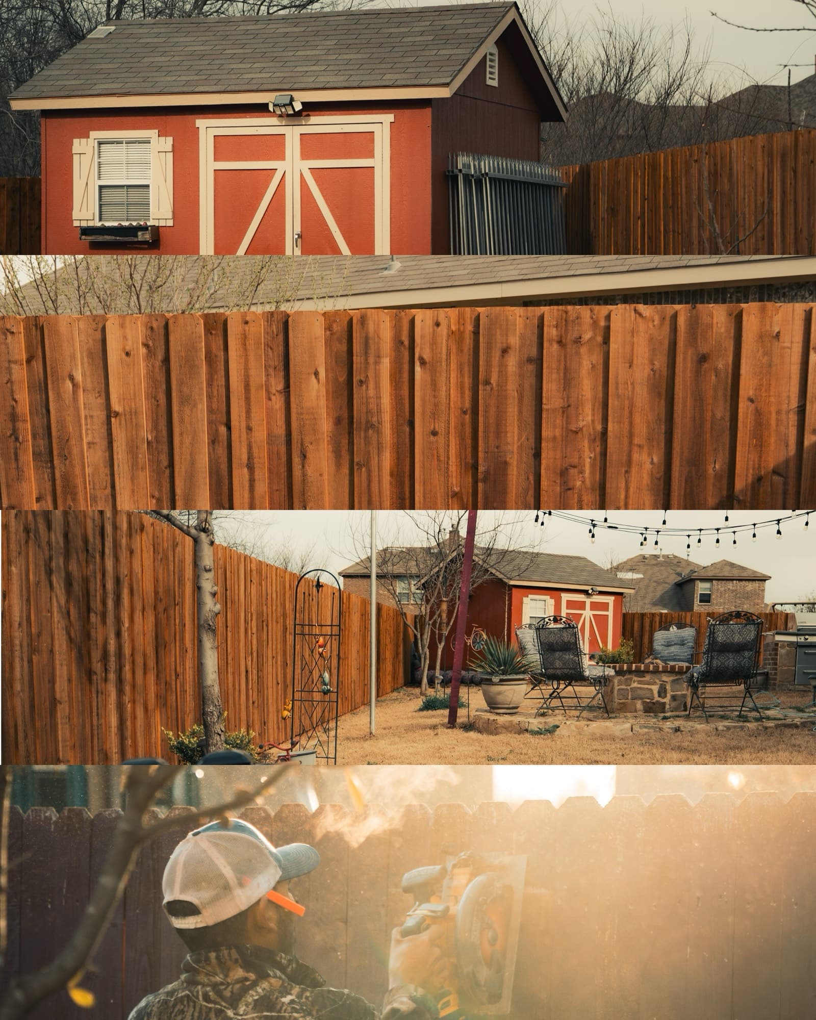 Professional construction team